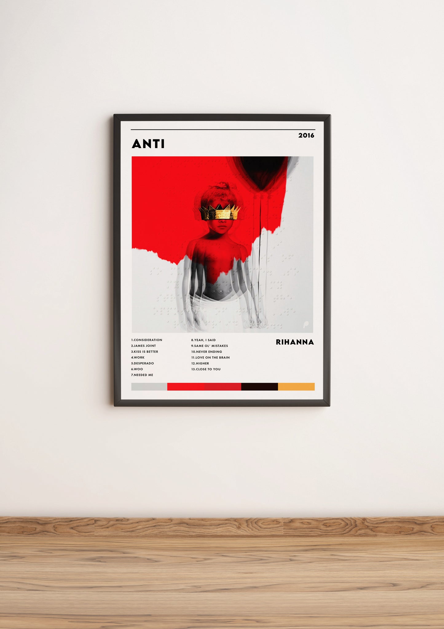 Póster Rihanna - ANTI