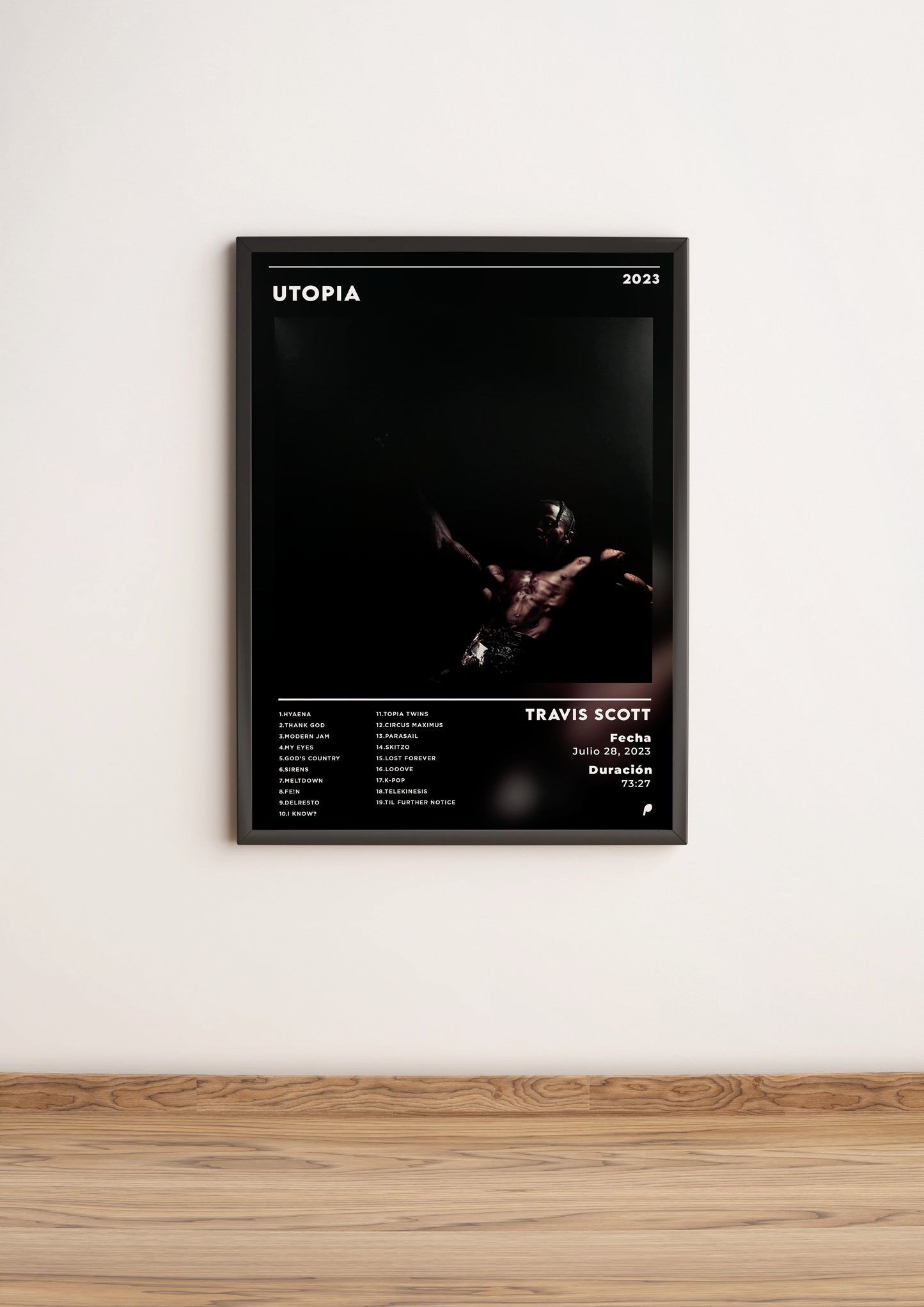Póster/cuadro de UTOPÍA - Travis Scott