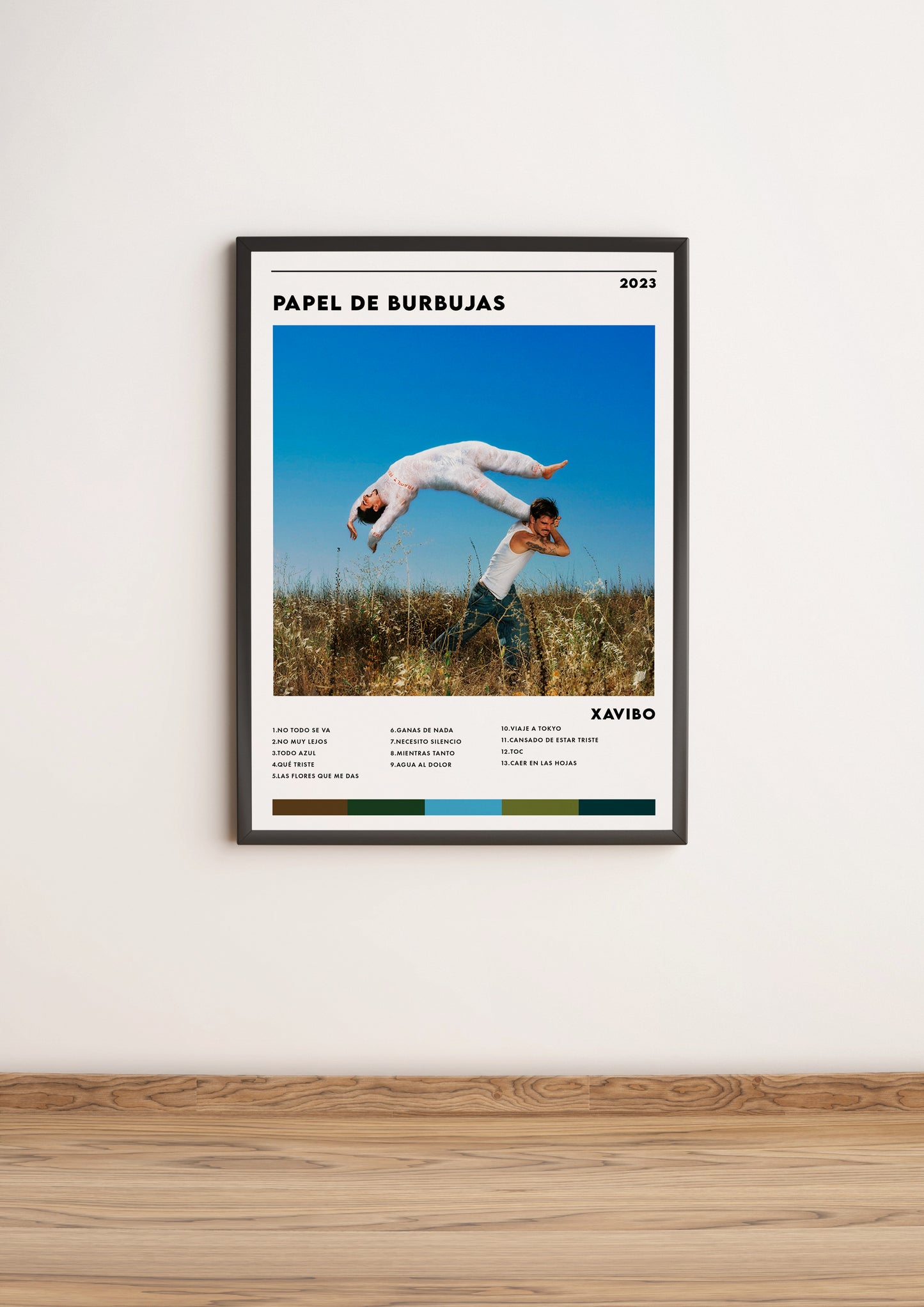 Póster Xavibo - Papel de burbujas