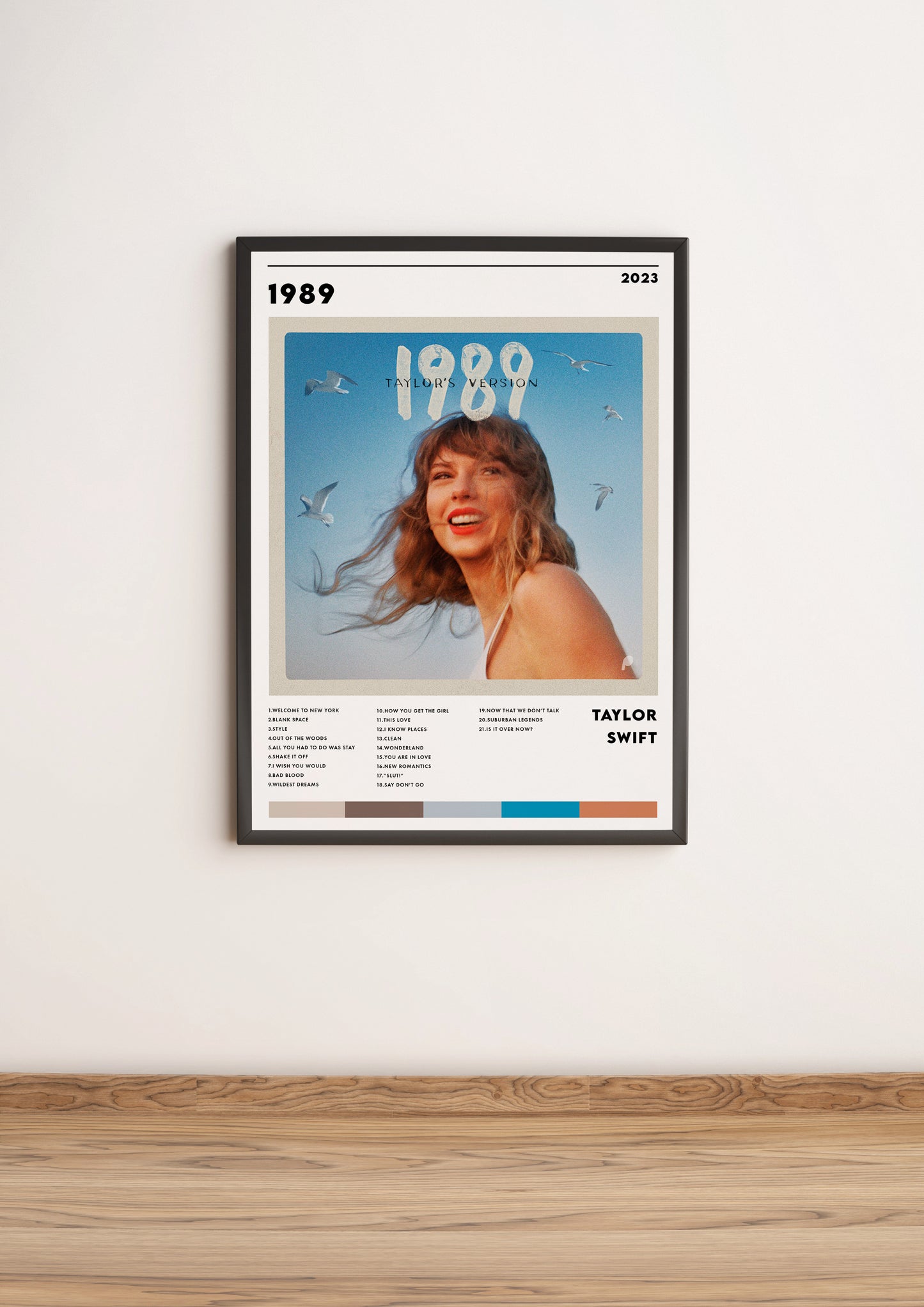 Póster 1989 (Taylor's Version) - Taylor Swift