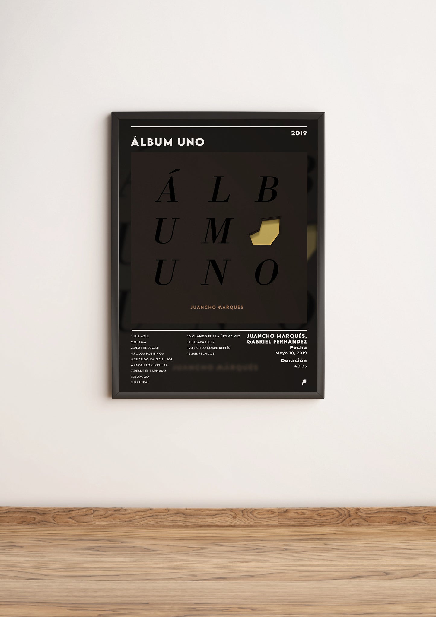 Póster "Álbum Uno" de Juancho Marqués (Edición APOLEO)