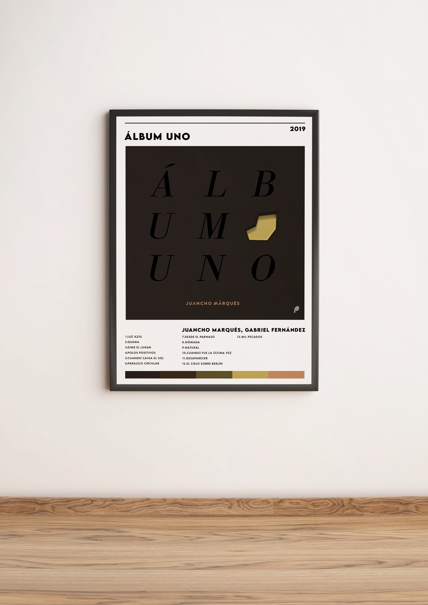 Póster "Álbum Uno" de Juancho Marqués