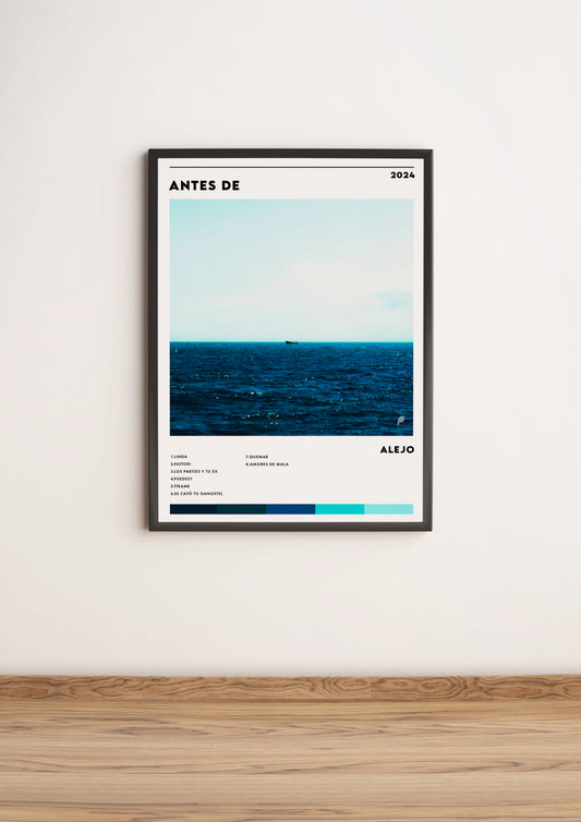 Póster "Antes De" de Alejo