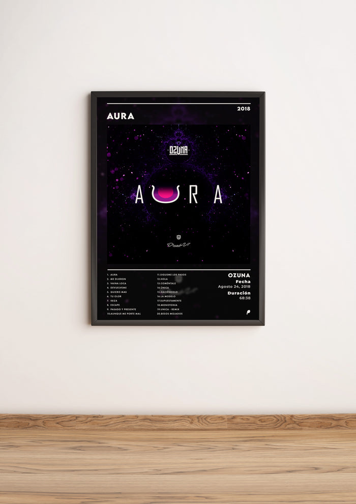 Póster Álbum “Aura” - Ozuna