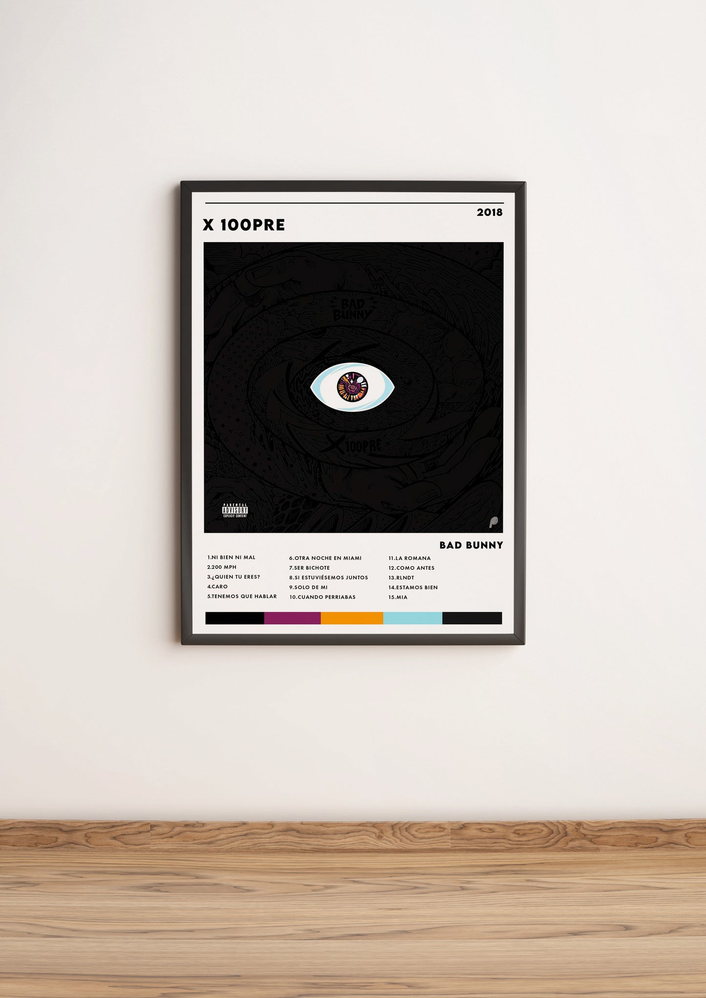 Póster X100PRE - Bad Bunny