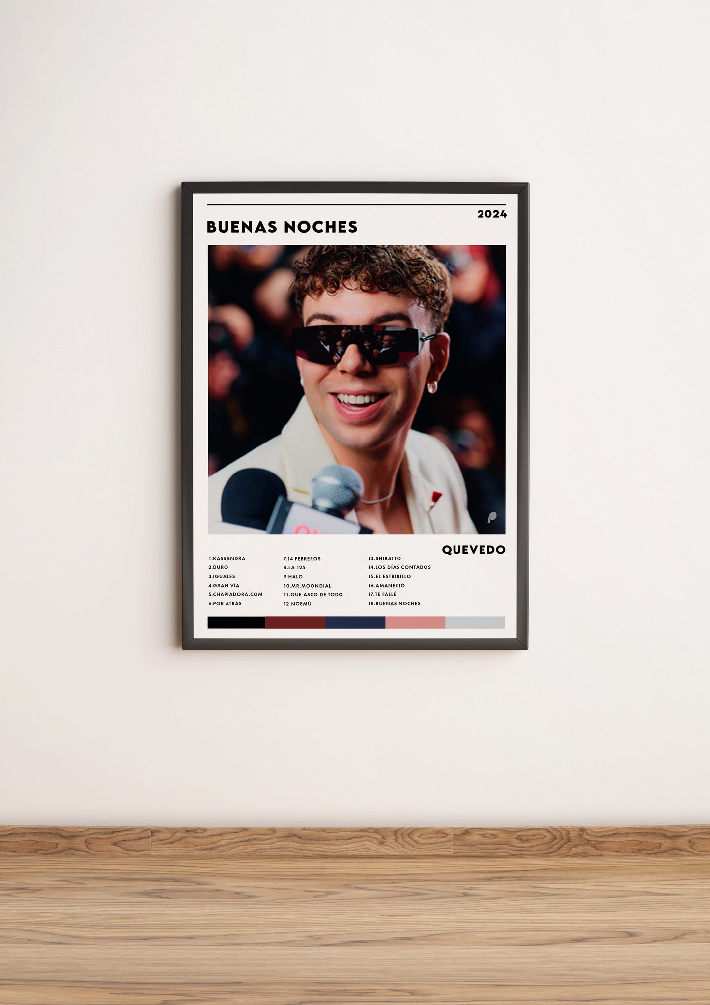 Póster "Buenas Noches" de Quevedo