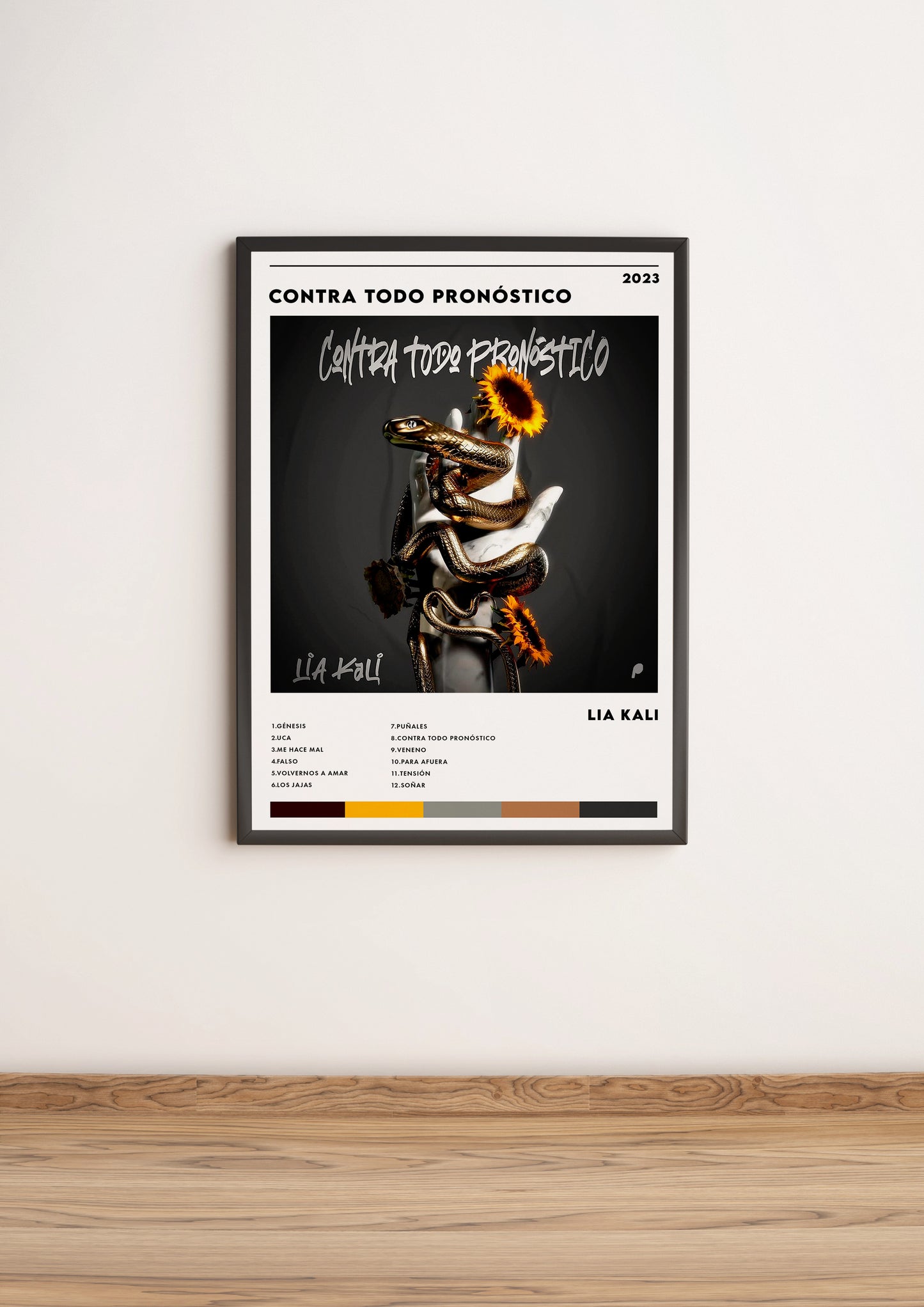 Póster "Contra Todo Pronóstico" de Lia Kali