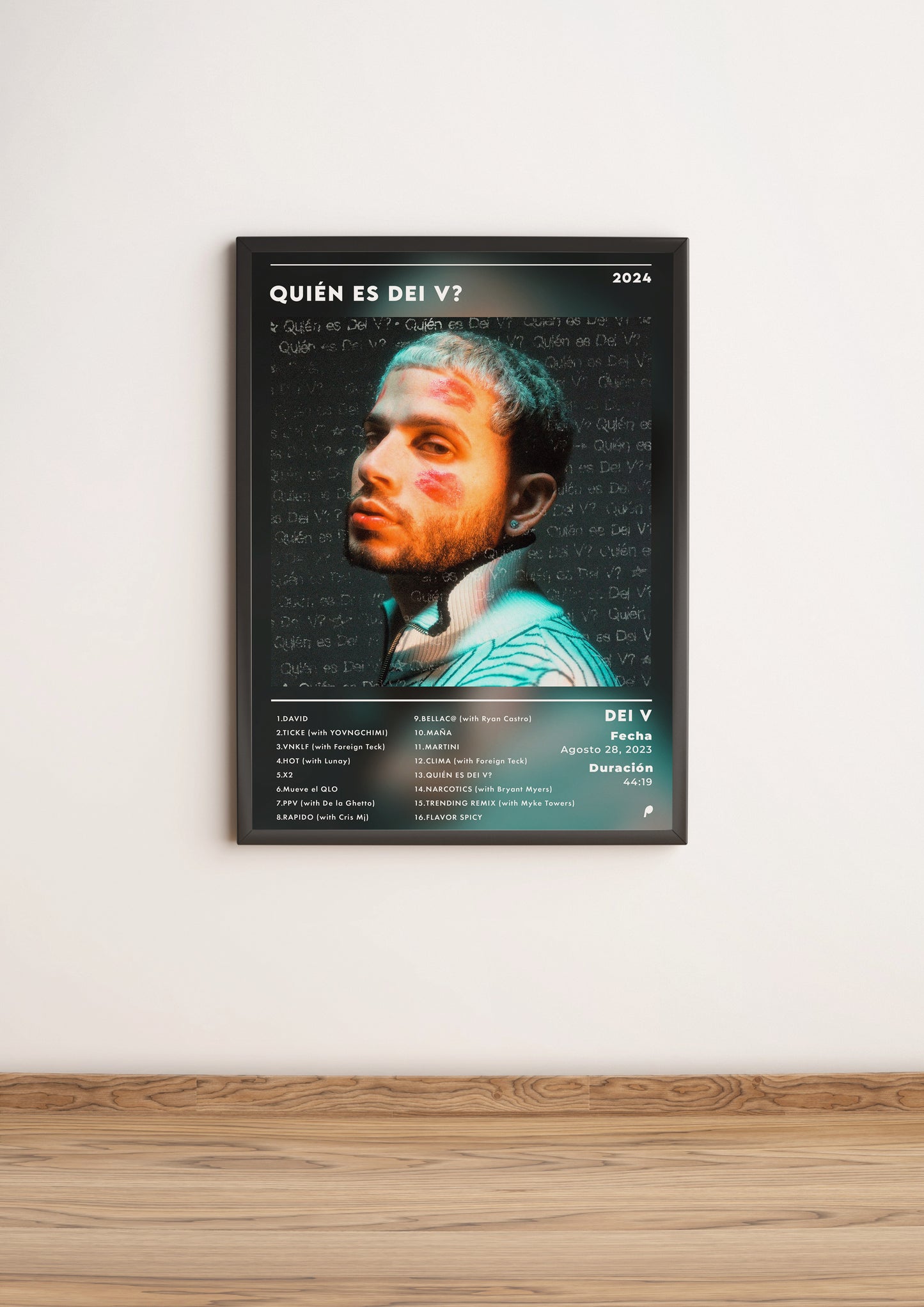 Póster Quien es Dei V? - Dei V (Edición APOLEO)