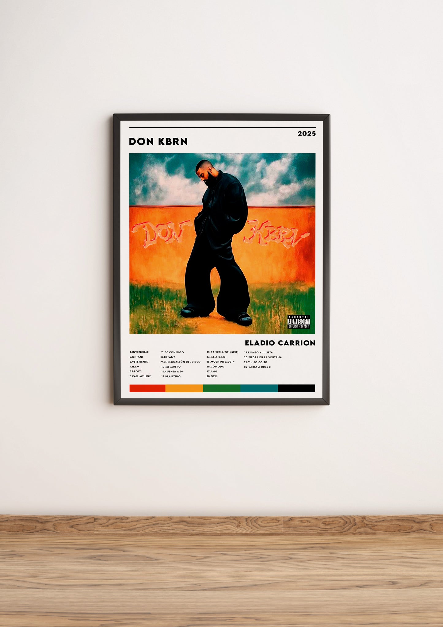 Póster DON KBRN de Eladio Carrión