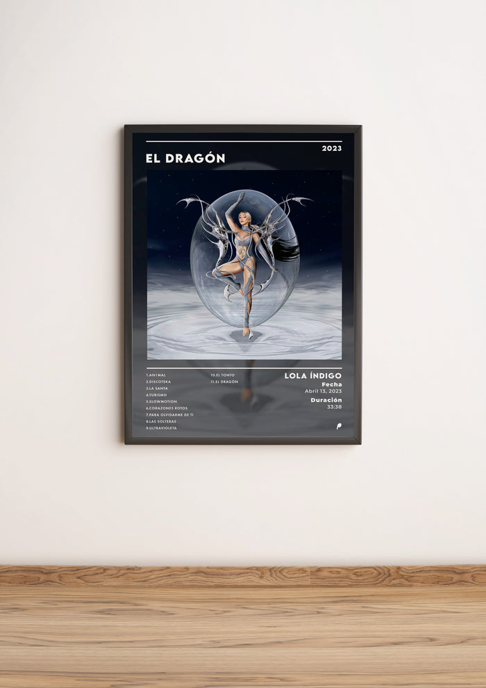 Póster Álbum "El Dragón" - Lola Índigo (Edición APOLEO)