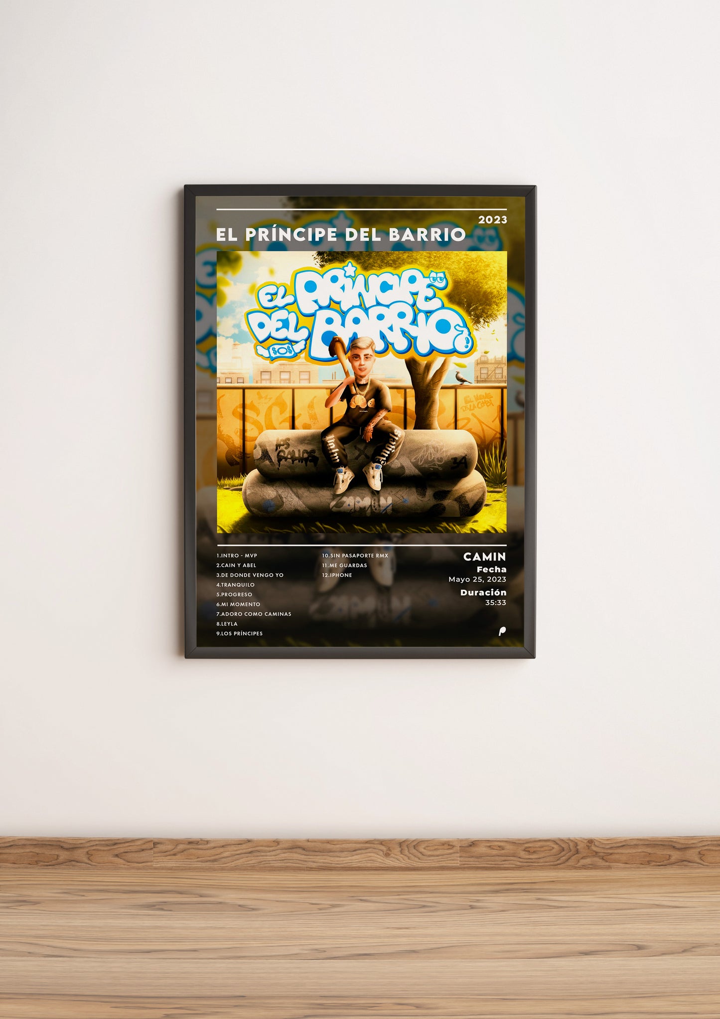 Póster “El Príncipe Del Barrio” - Camin (Edición APOLEO)