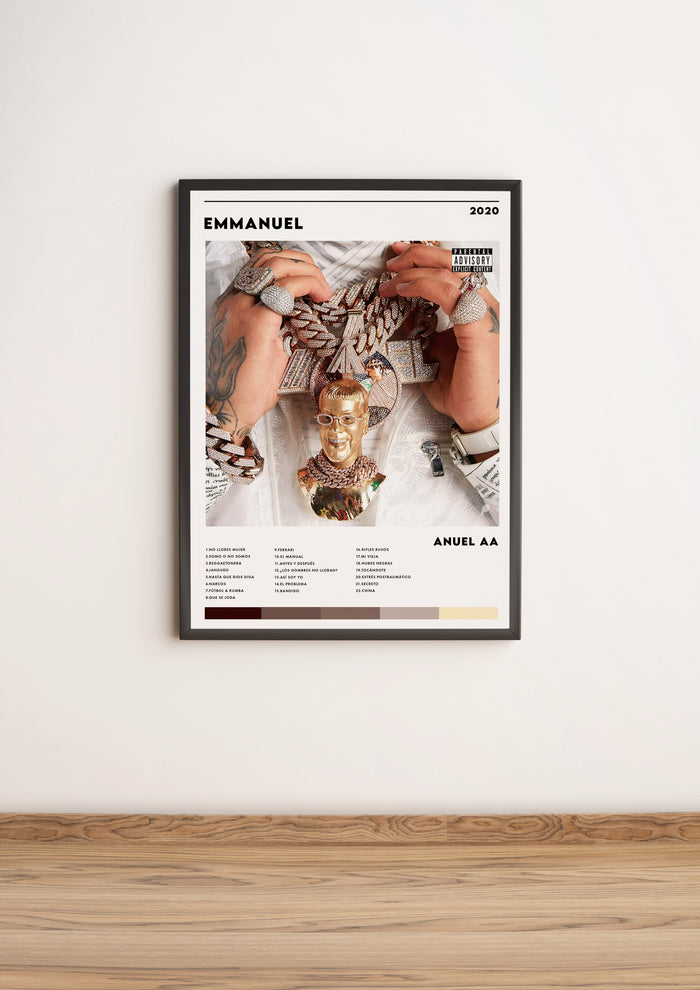 Póster "Emmanuel" de Anuel AA