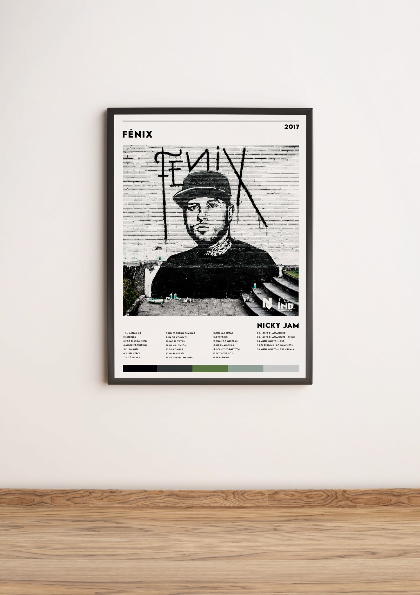 Póster “Fénix” - Nicky Jam