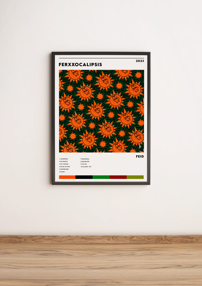Póster Álbum “Ferxxocalipsis” de Feid