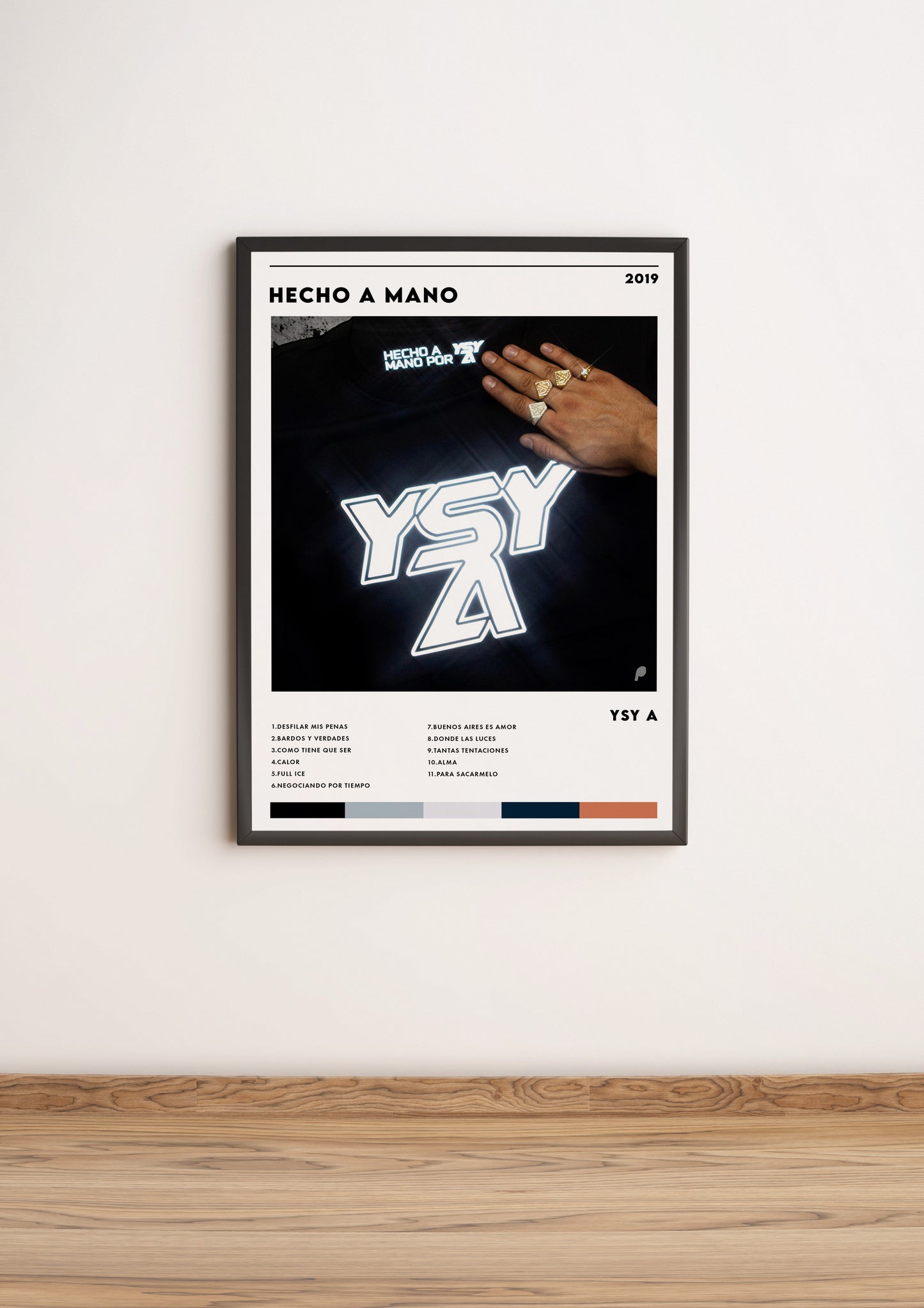 Póster "Hecho a Mano" de YSY A