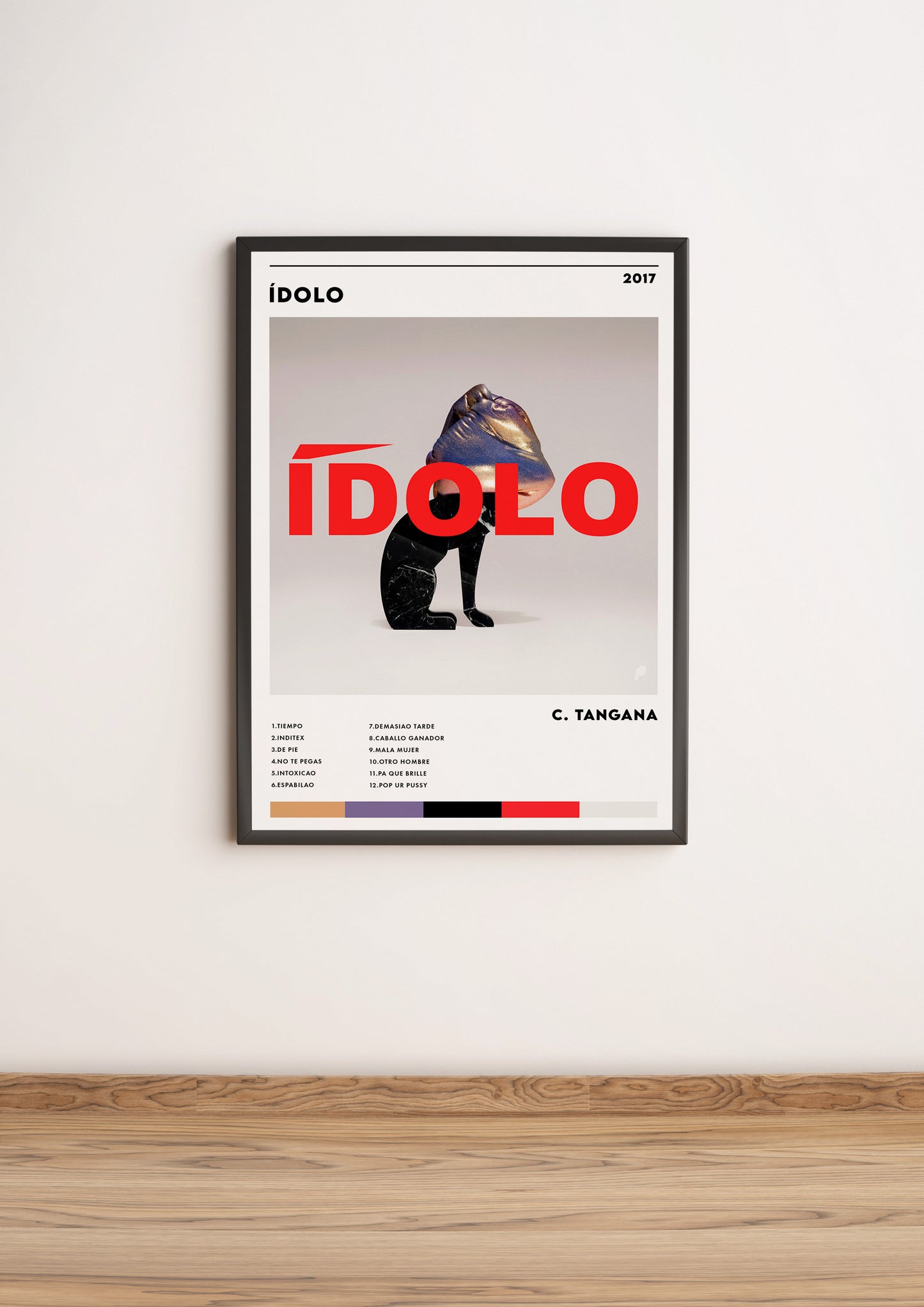 Póster Álbum "Ídolo" - C. Tangana