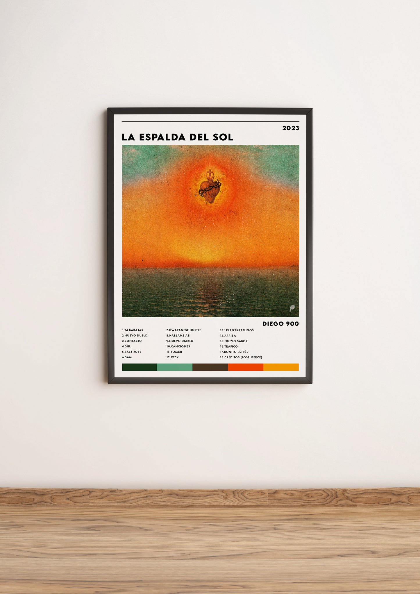 Póster "La Espalda del Sol" de Diego 900