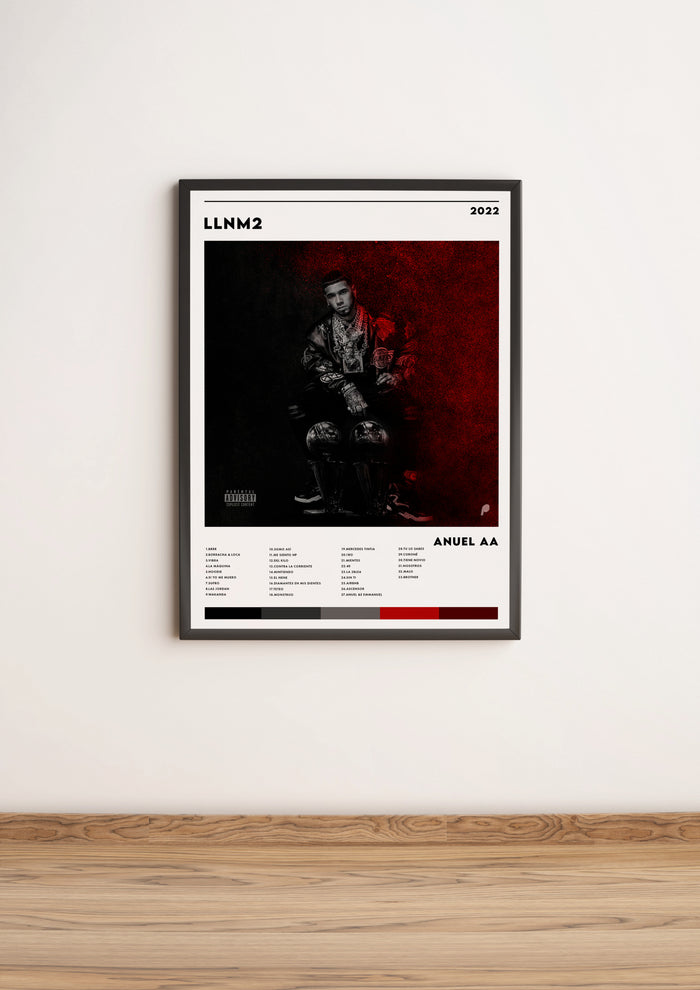Póster "LLNM2" de Anuel AA