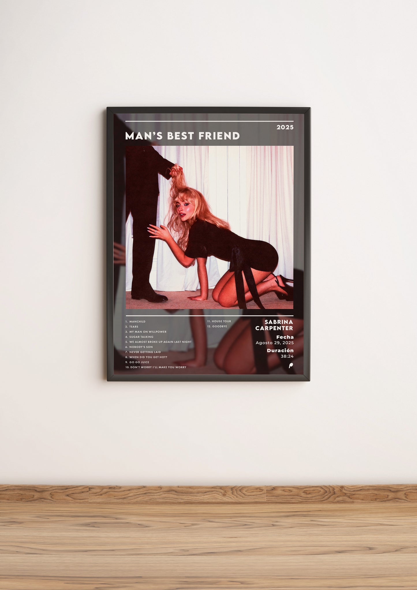 Póster “Man's Best Friend” - Sabrina Carpenter (Edición APOLEO)