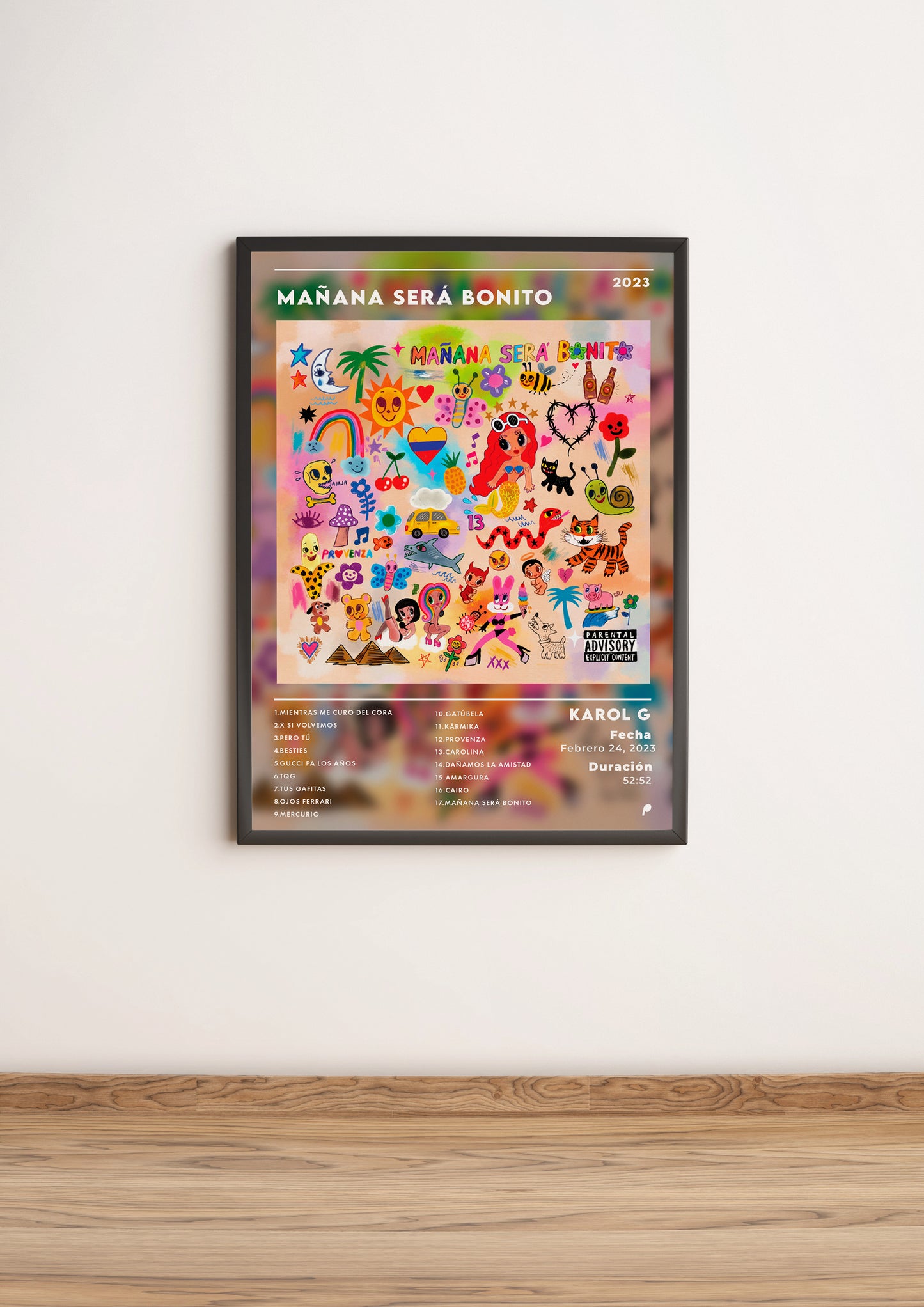 Póster MAÑANA SERÁ BONITO - KAROL G