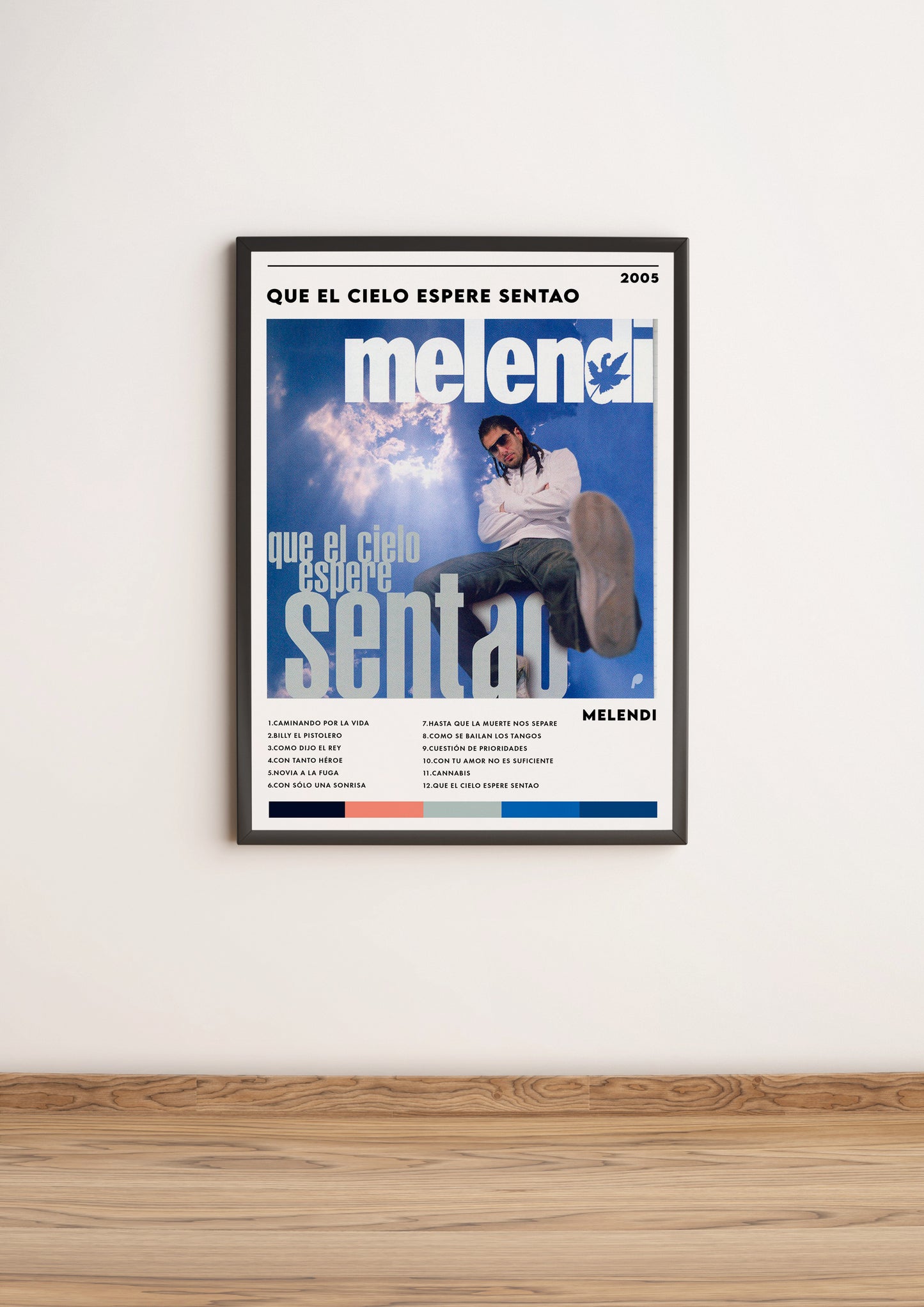 Póster Caminando por La Vida - Melendi