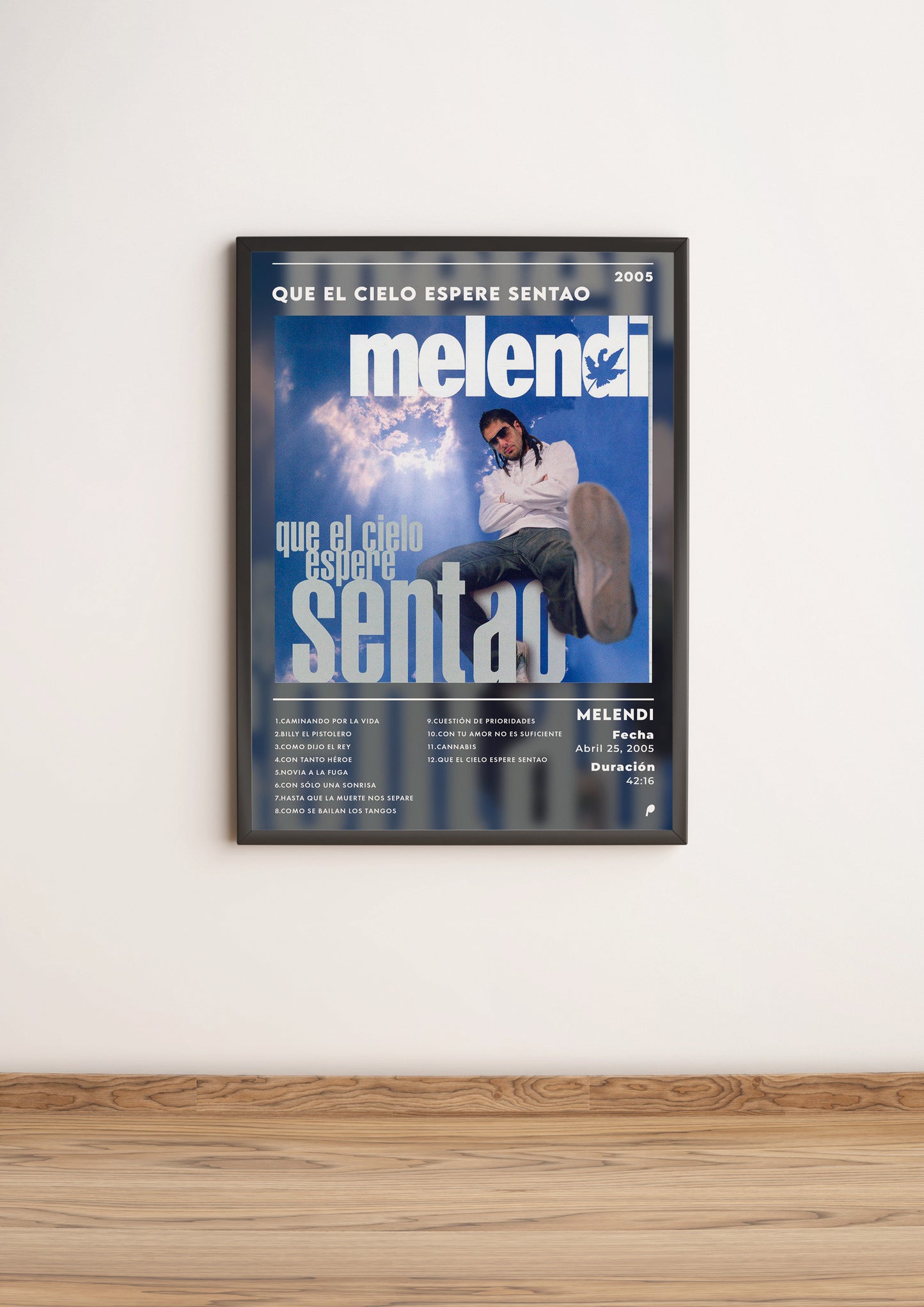 Póster Caminando por la vida - Melendi