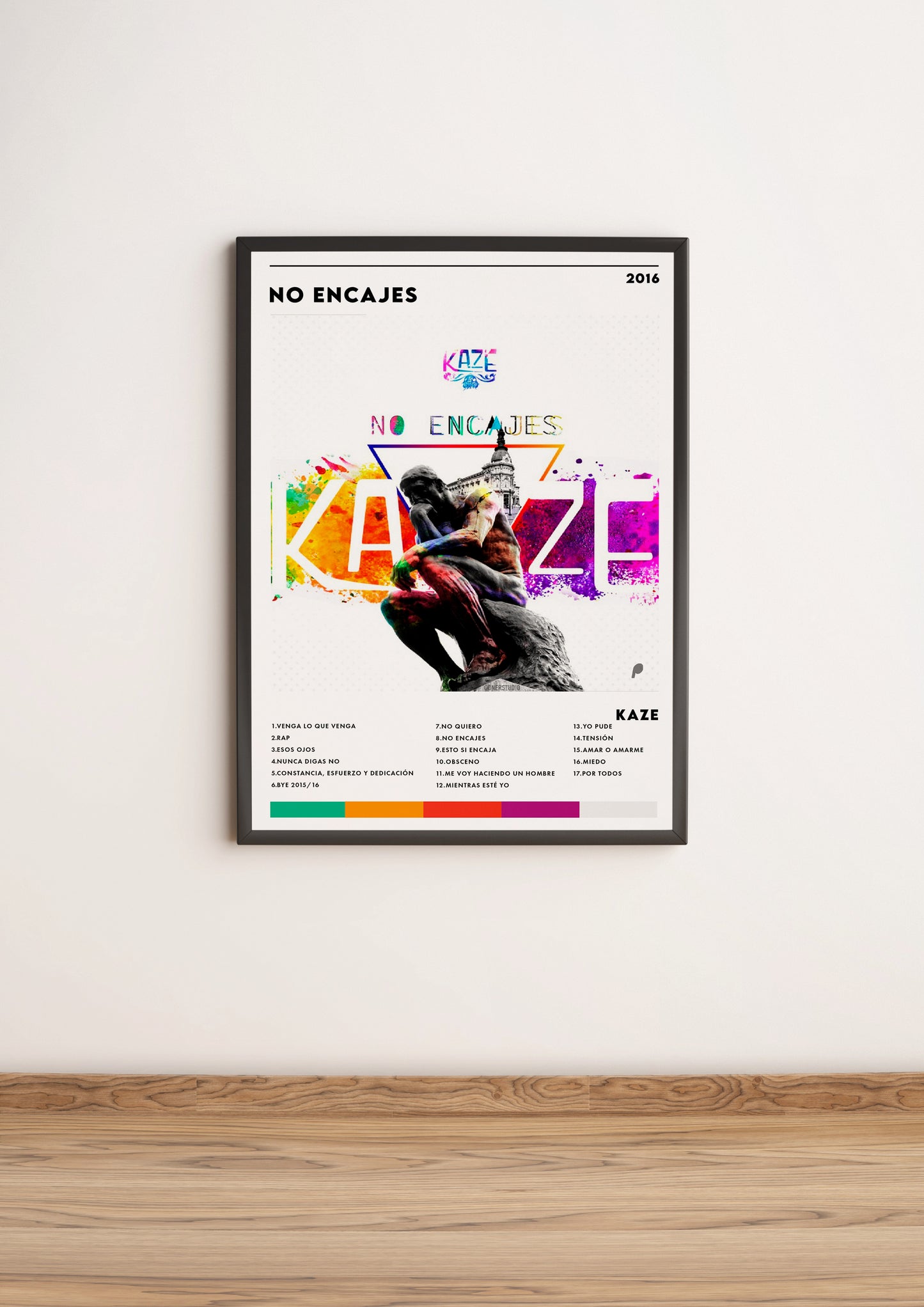 Póster "No Encajes" de Kaze
