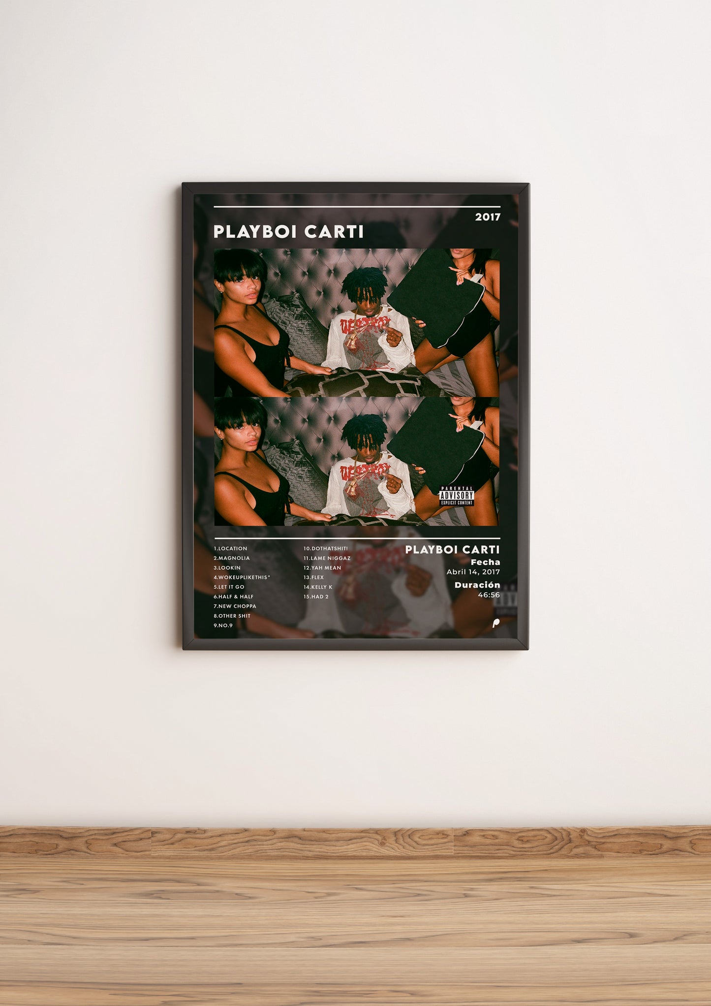 Póster “Playboi Carti 2017” - Playboi Carti (Edición APOLEO)