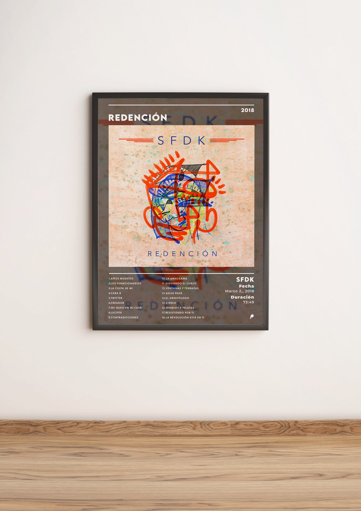 Póster "Redención" de SFDK (Edición APOLEO)