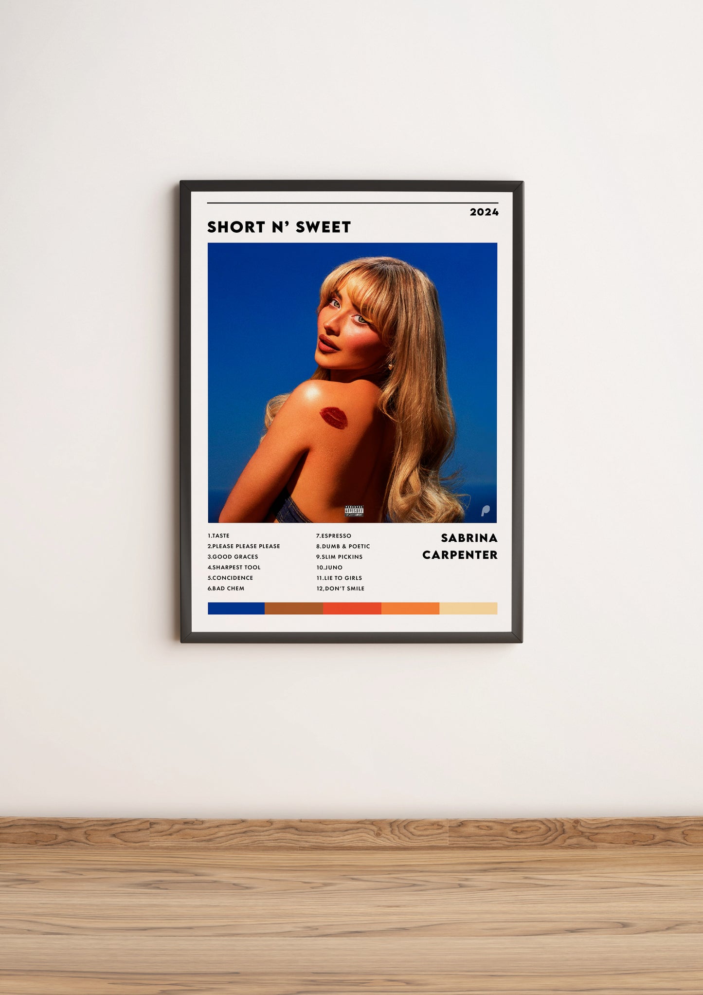 Póster Short N' Sweet de Sabrina Carpenter