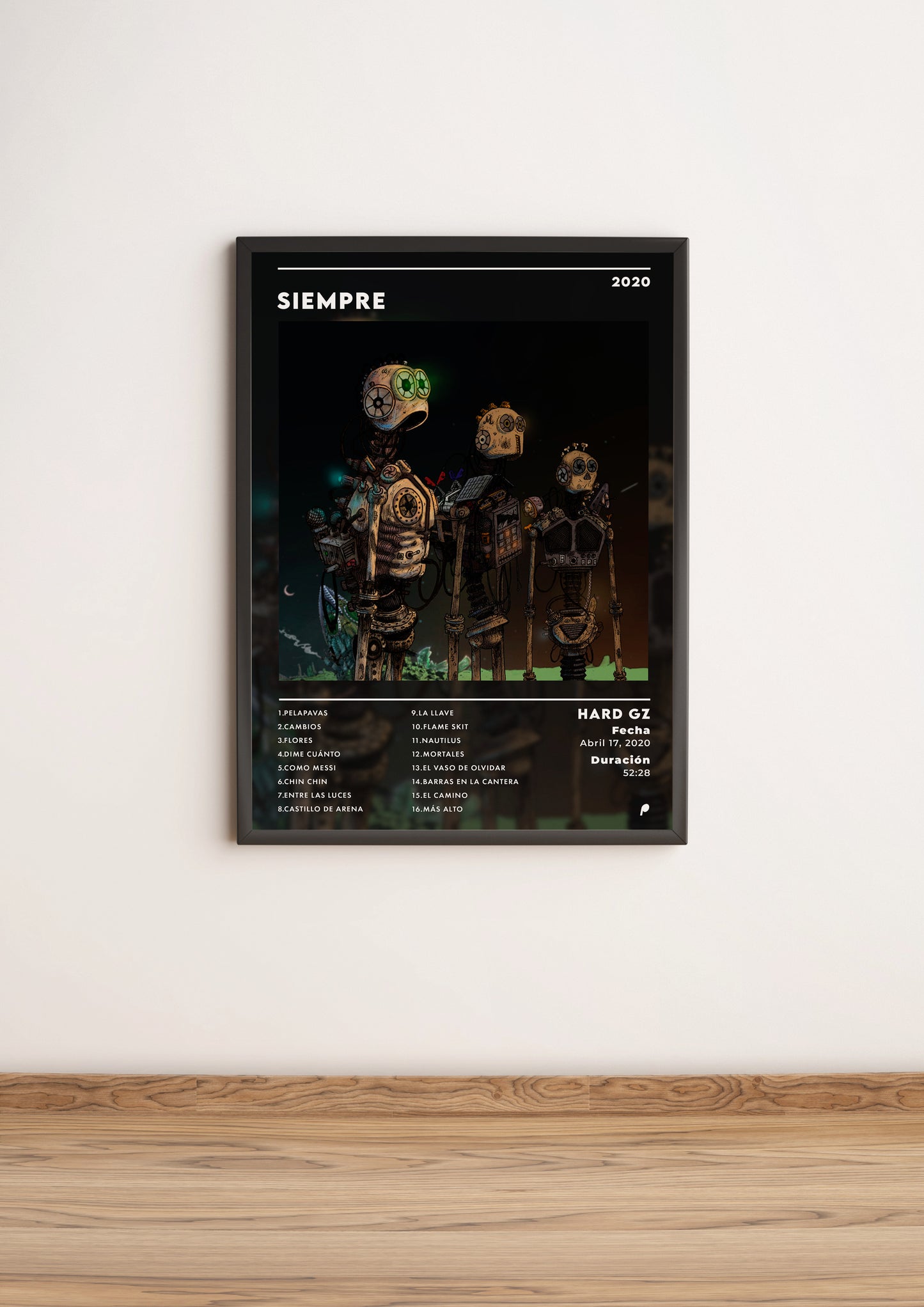 Póster "Siempre" de Hard GZ (Edición APOLEO)