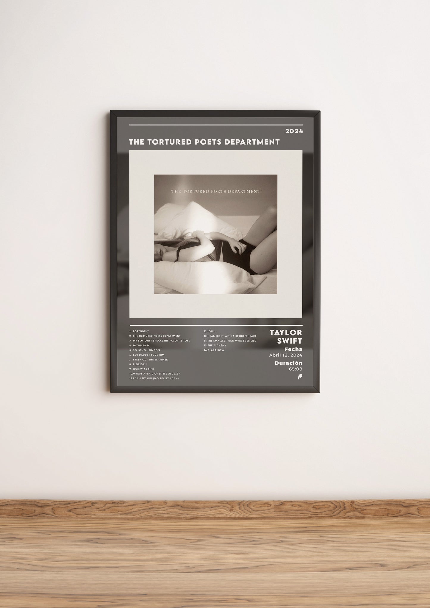 Póster “The Tortured Poets Department” - Taylor Swift (Edición APOLEO)