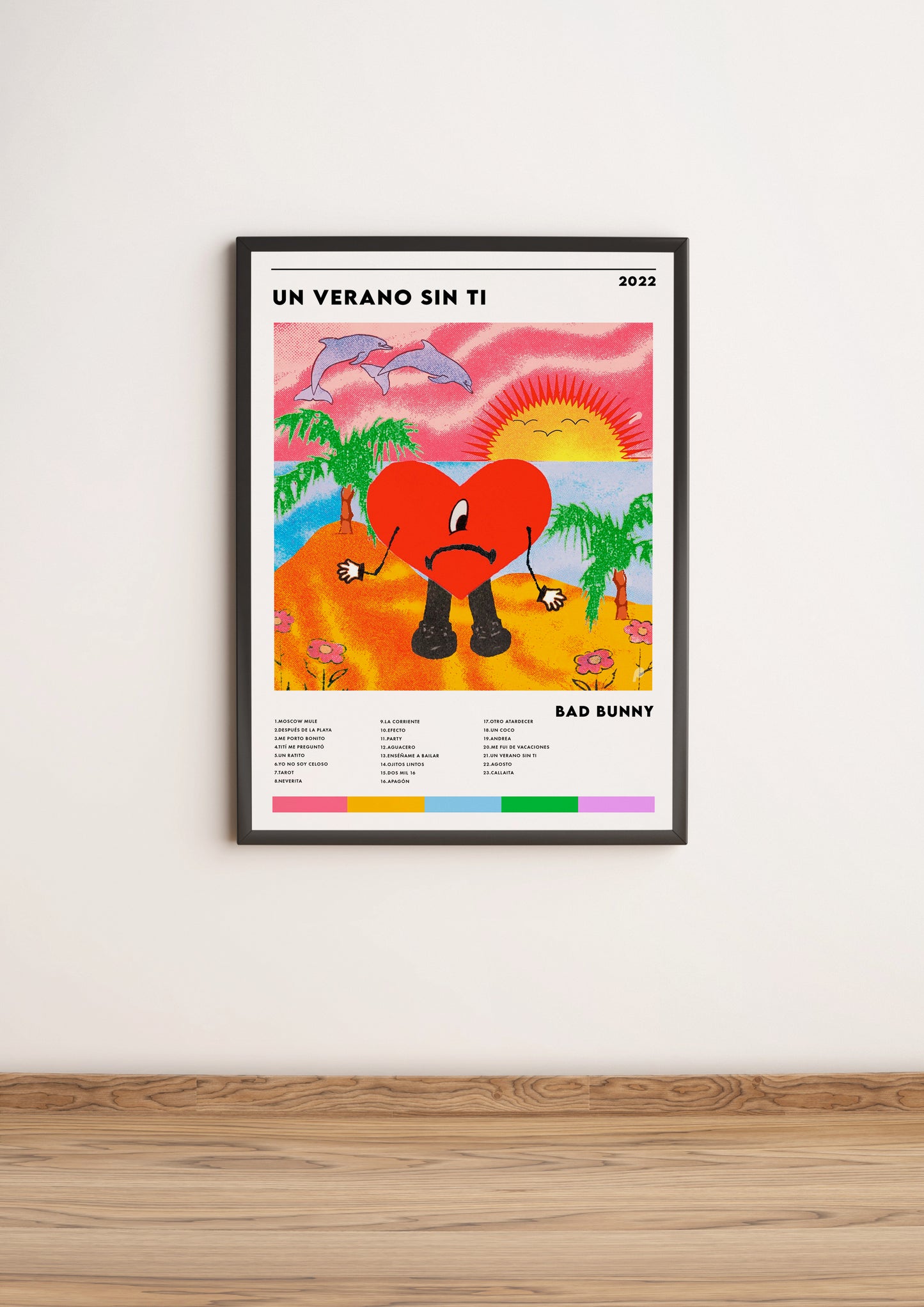 Póster "Un Verano Sin Ti" de Bad Bunny