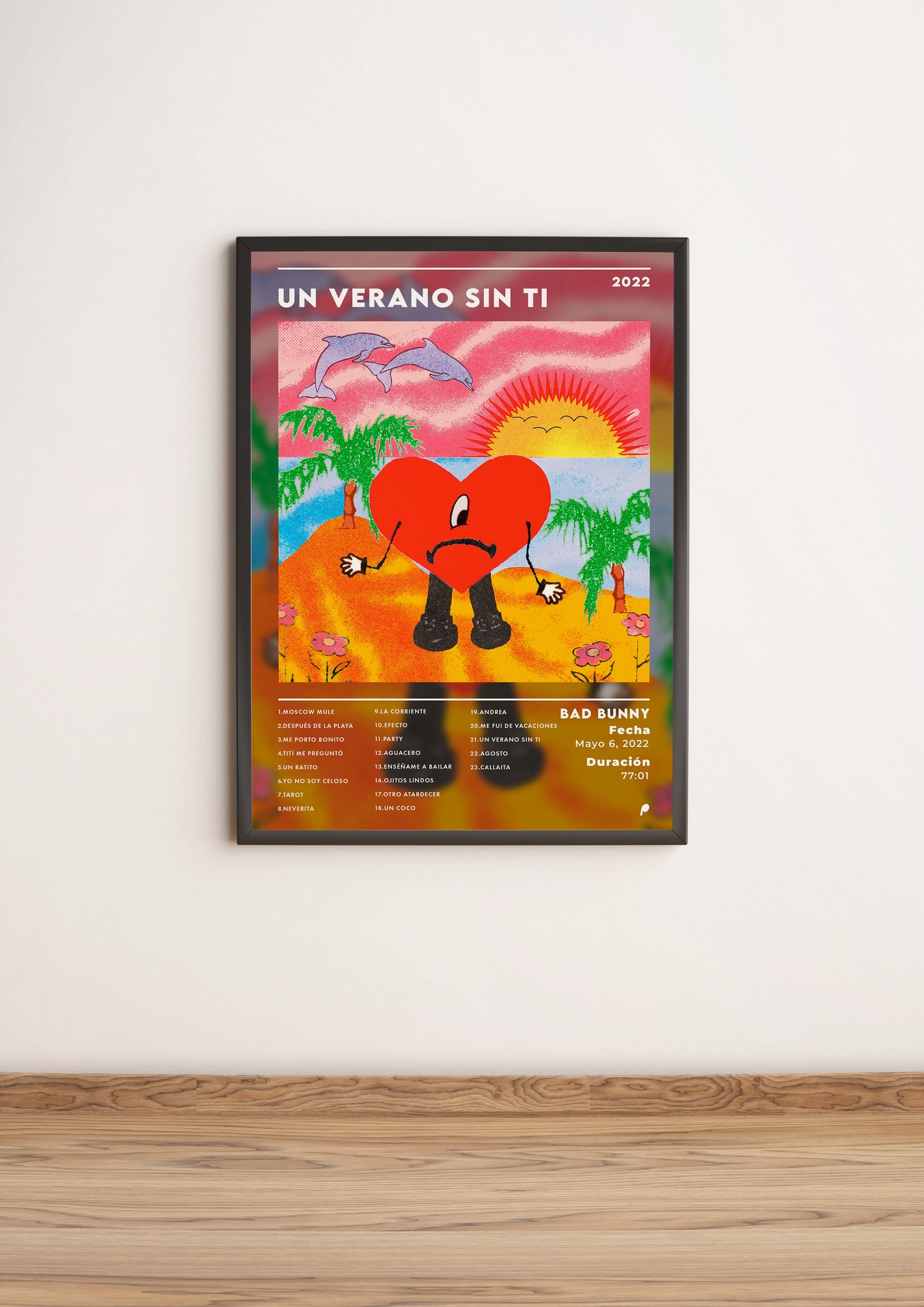 Póster "Un Verano Sin Ti" de Bad Bunny