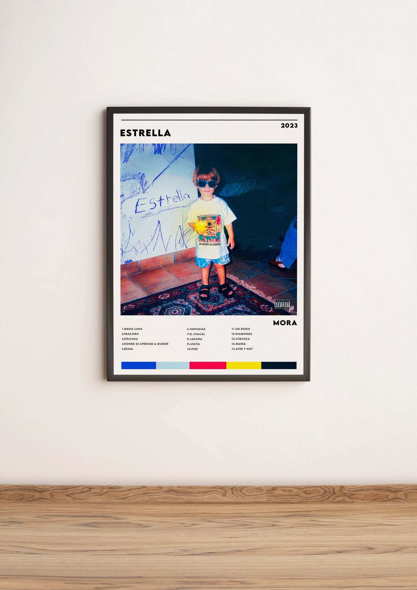 Póster Musical Mora - "Estrella"