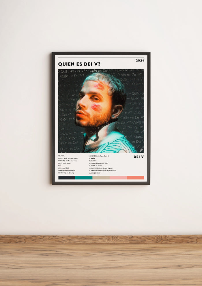 Póster QUIEN ES DEI V? - DEI V