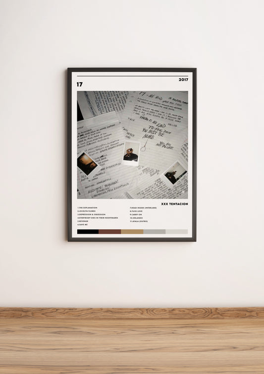 Póster “17” - XXX Tentacion