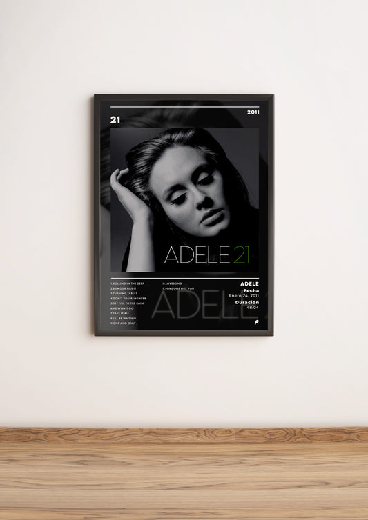 Póster “21” - Adele (Edición APOLEO)