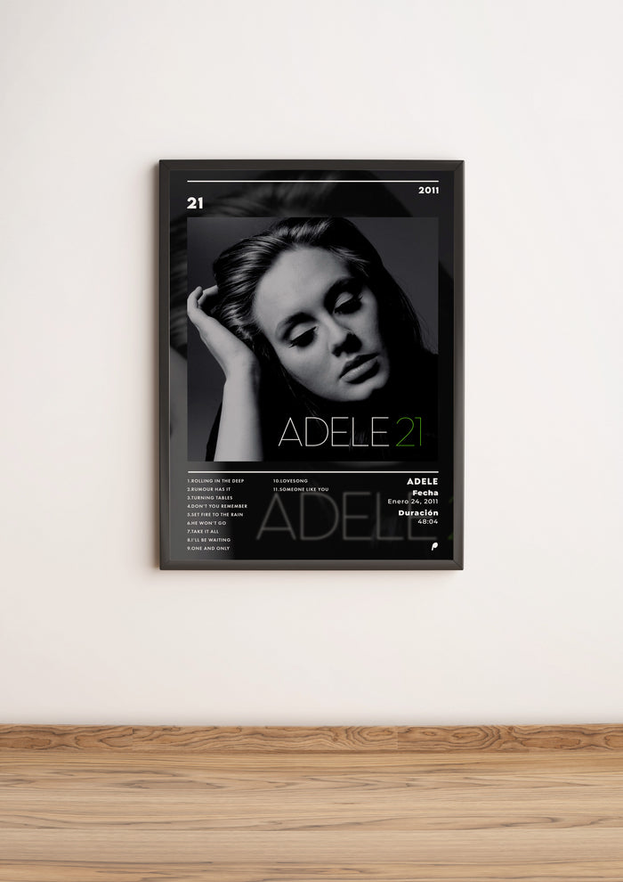 Póster “21” - Adele (Edición APOLEO)