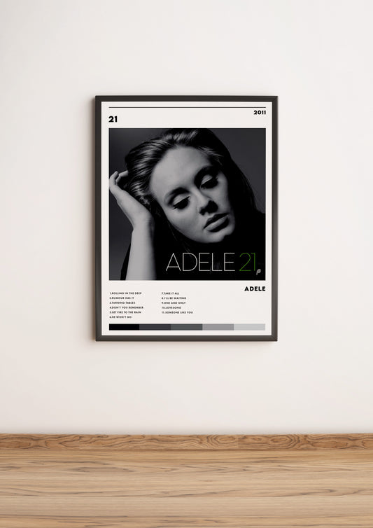 Póster “21” - Adele