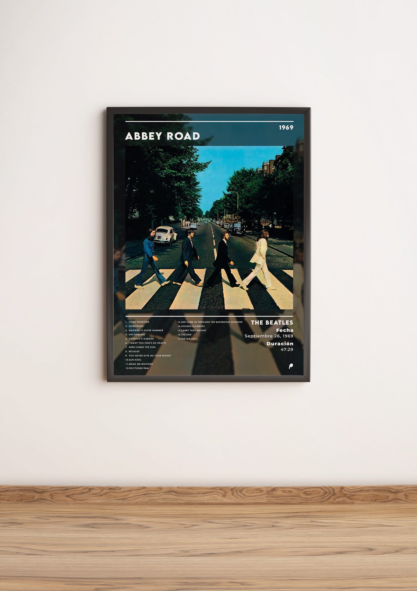 Póster “Abbey Road” - The Beatles (Edición APOLEO)