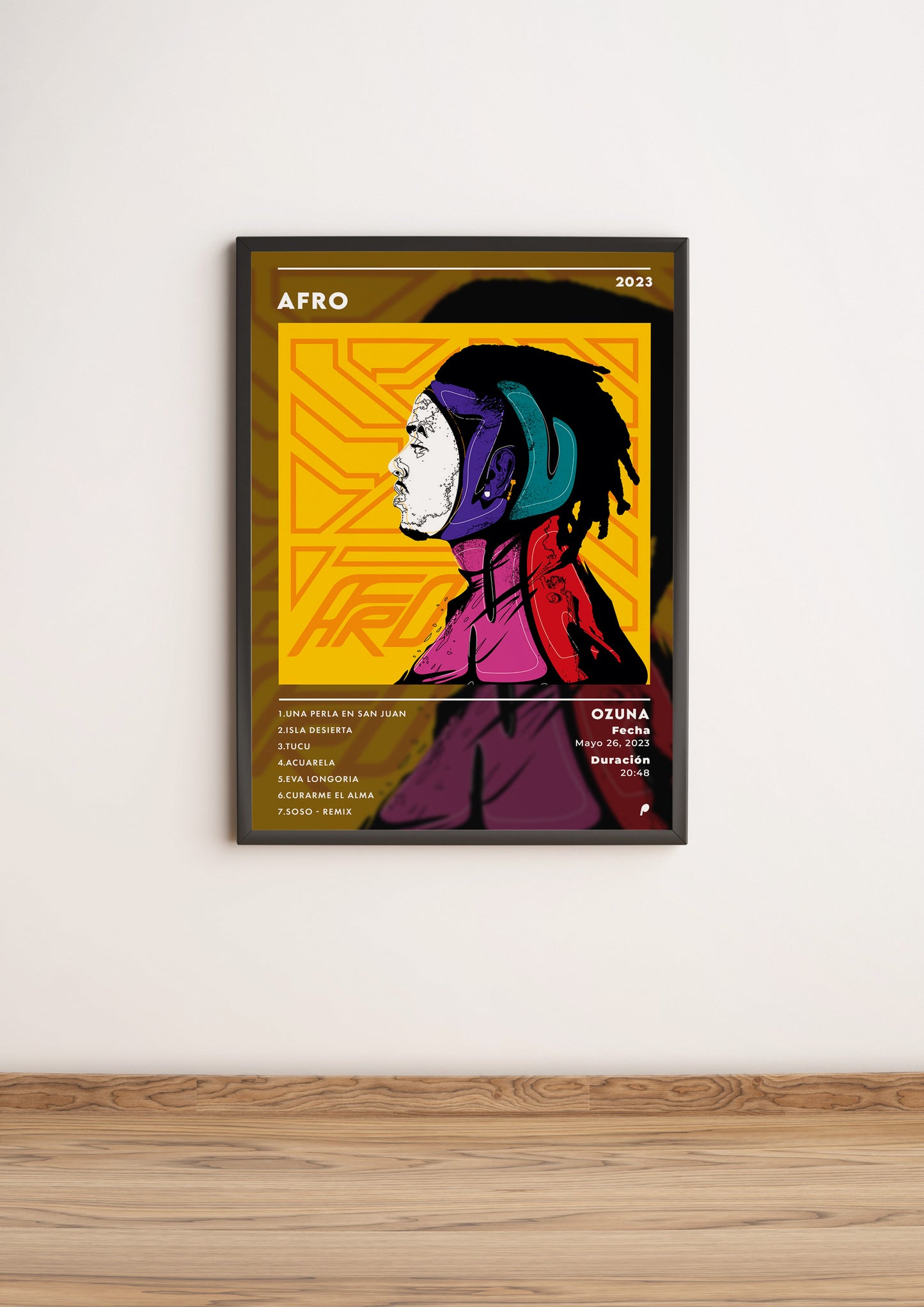 Póster “AFRO” - Ozuna (Edición APOLEO)