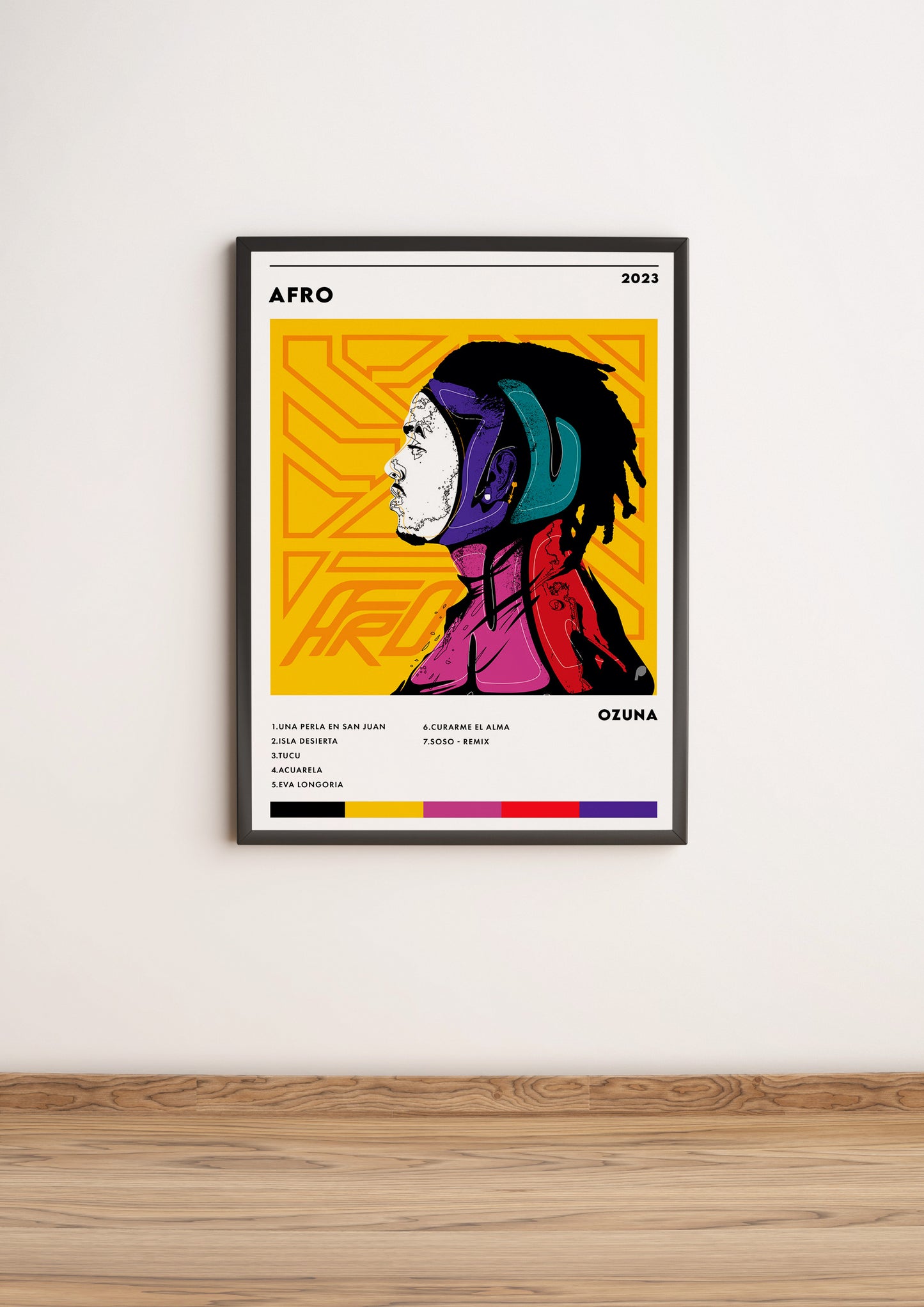 Póster “Afro” - Ozuna