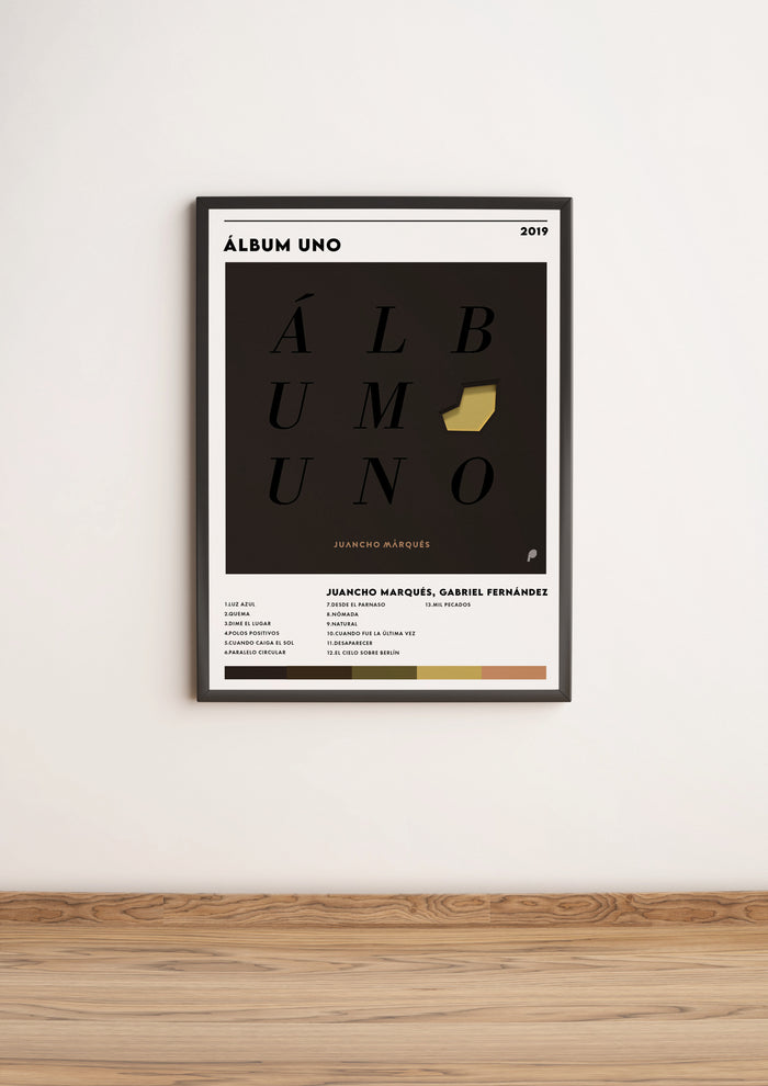 Póster "Álbum Uno" de Juancho Marqués