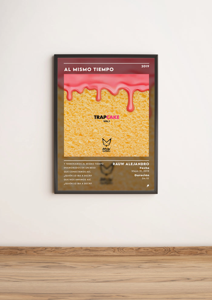 Póster Al Mismo Tiempo - Rauw Alejandro