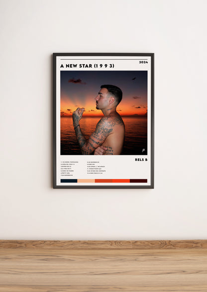 Póster “A New Star (1993)” - Rels B