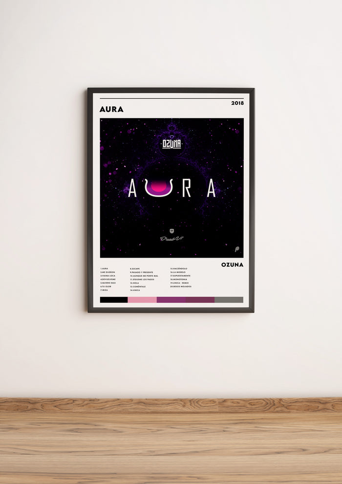 Póster Álbum “Aura” - Ozuna
