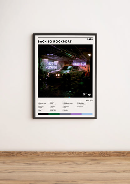 Póster “Back to Rockport” - Kidd Keo