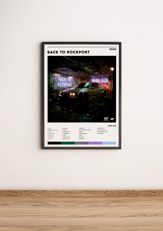 Póster “Back to Rockport” - Kidd Keo