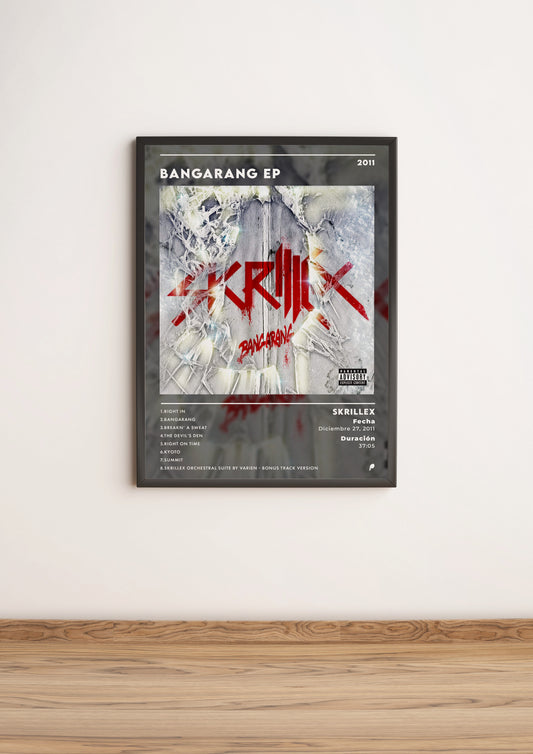 Póster "Bangarang" Skrillex (Edición APOLEO)